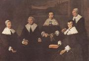 Frans Hals Regentesses of the Old Men's Almshouse in Haarlem (mk08) Germany oil painting reproduction